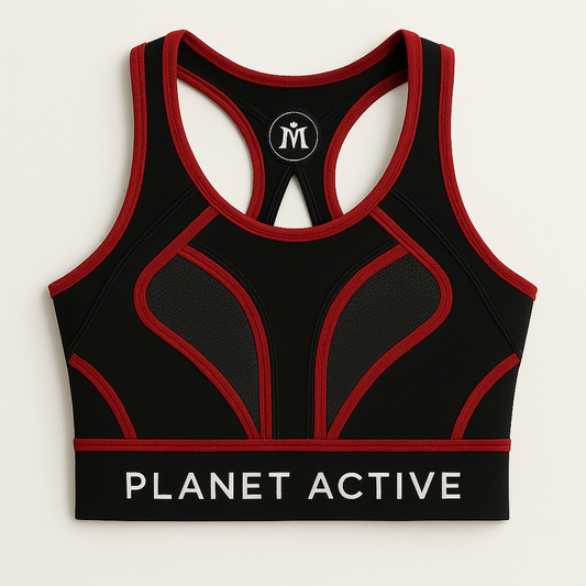 PLANETACTIVE™
IGNITEFORM™ SUPPORT BRA – Shadow Black Edition