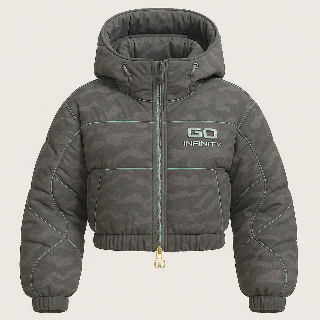 GO MAINCOON™ — CAMO MOTIONSTITCH PUFFER(No. 020/100).