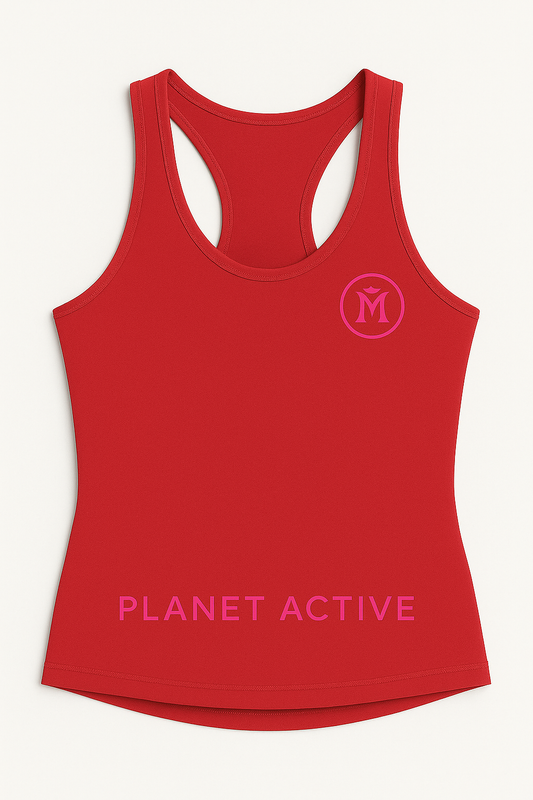 PLANETACTIVE™
SOLAR CORE TANK™ – Magenta Emblem Edition