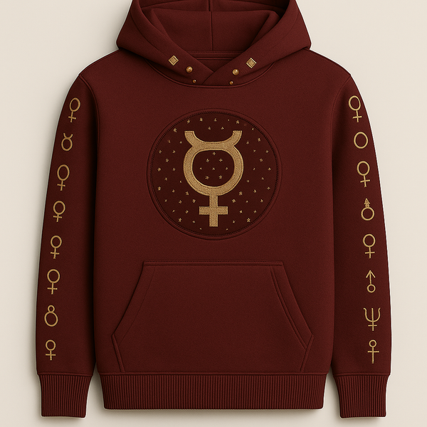 MAINCOON INFINITY™
MERCURY COSMIC DOMAIN HOODIE — “THE MESSENGER” EDITION