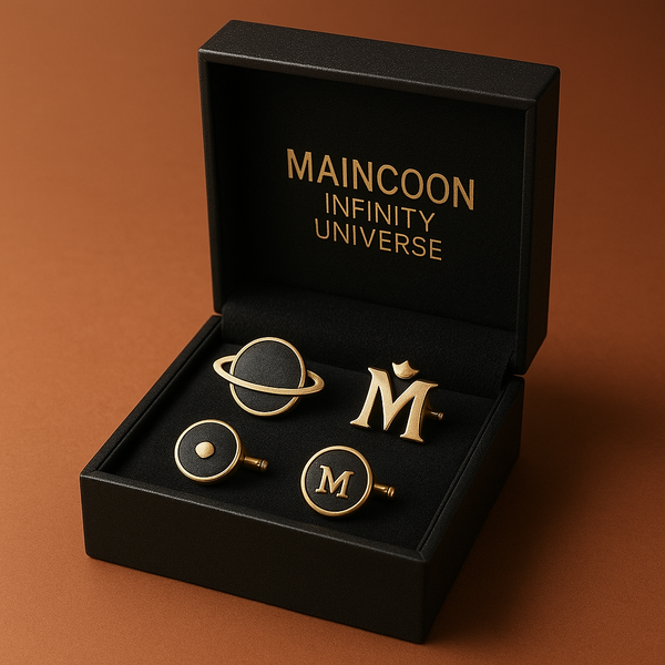 MAINCOON INFINITY UNIVERSE™ GALAXY CUFFLINK SET