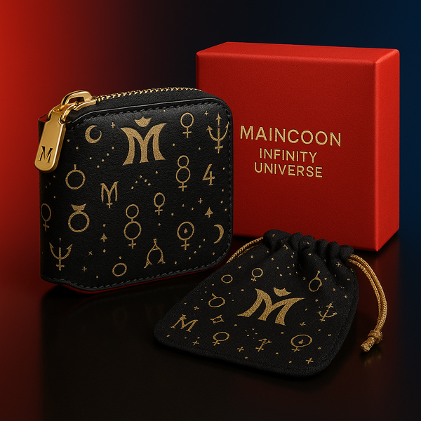 MAINCOON INFINITY™
VAULT COSMIC ZIP COIN CASE
