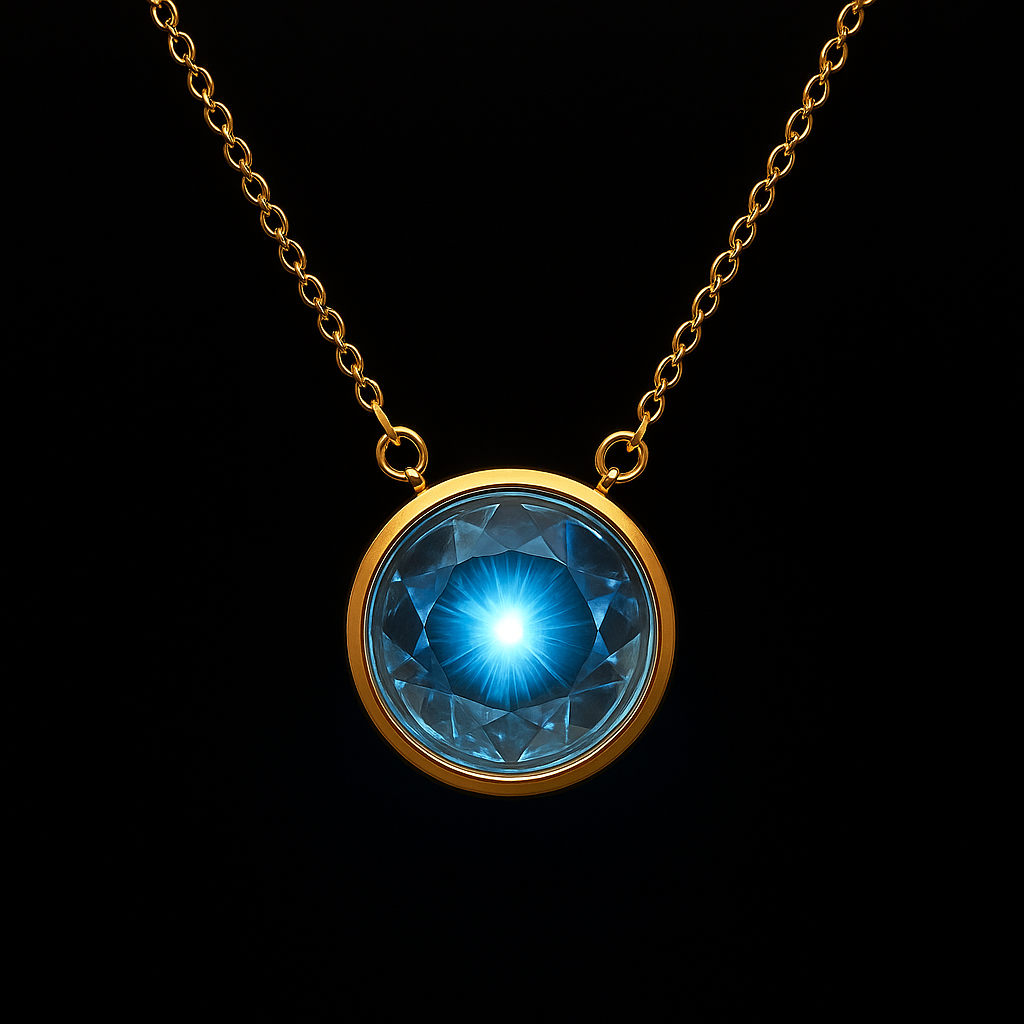MAINCOON INFINITY™
COSMIC CORE PENDANT™ – BLUE NOVA EDITION