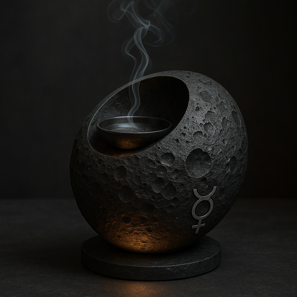 MERCURY EMBER BOWL™ — Cosmic Incense Vessel