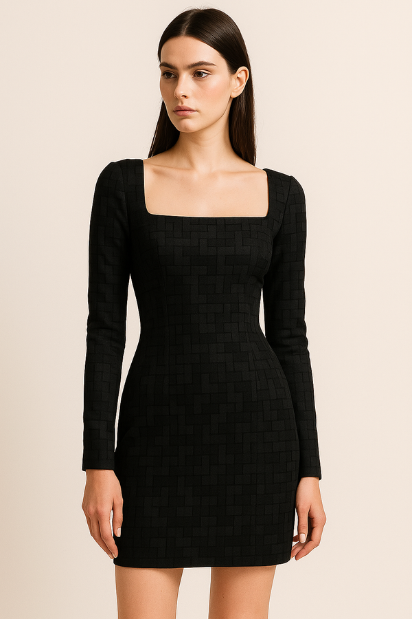 MAINCOON INFINITY™
TETRIS METRICS™ SQUARE NECK MINI DRESS