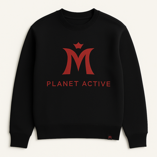PLANETACTIVE™
GRAVITYCORE™ BLACKOUT SWEATER – Regal M Edition