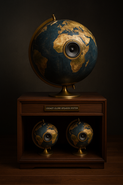 RELIC NO. 018 — “THE LEGACY GLOBE SPEAKER SYSTEM™”