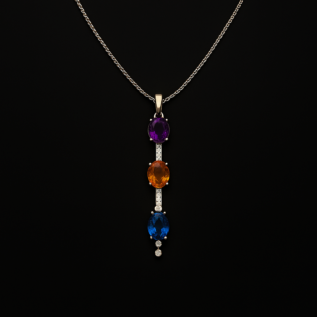 MAINCOON INFINITY™
TRINITY FLARE™ PENDANT NECKLACE