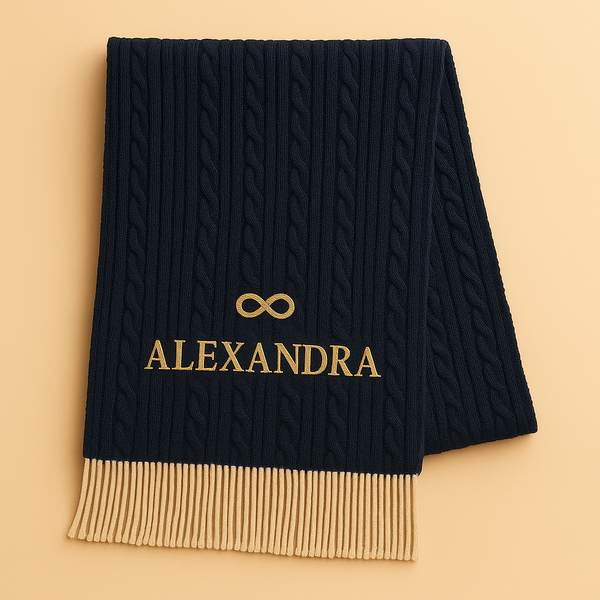 INFINITY MONOGRAM SCARF™