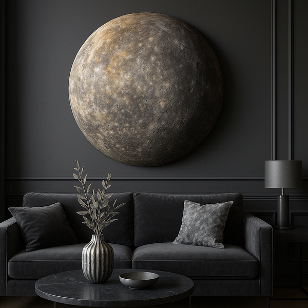 THE MERCURY PARALLAX™ — Celestial Wall Sculpture