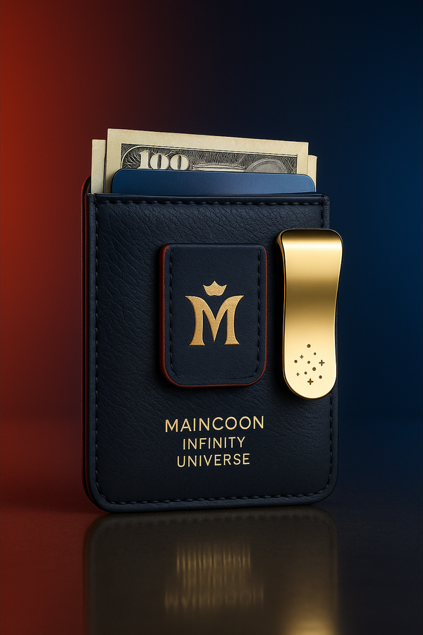 MAINCOON INFINITY™
VAULT MONEY CLIP CARD CASE