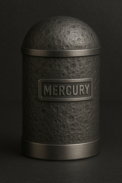 THE MERCURY CORE CAPSULE™” — CARRIER OF RAW HISTORY