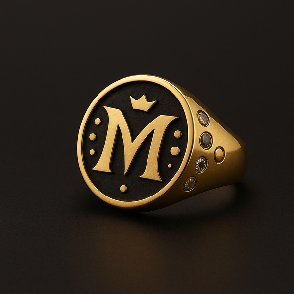 MAINCOON INFINITY™ CROWNED LEGACY SIGNET RING