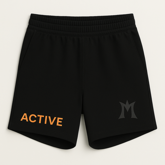 PLANETACTIVE™ x MAINCOON™
M-BLAZE™ CORE SHORTS – Solar Ember Edition