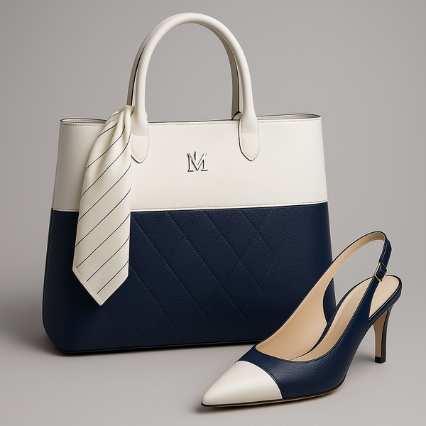 MAINCOON INFINITY™
ROYAL CREST TWO-TONE TOTE & SLING HEEL SET