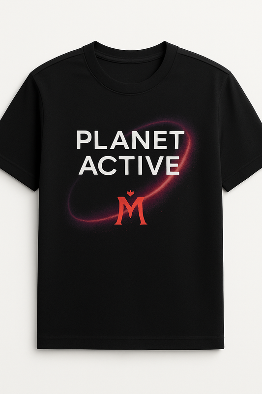 PLANETACTIVE™
COSMIC CORE™ ENERGY TEE – Nebula Orbit Edition