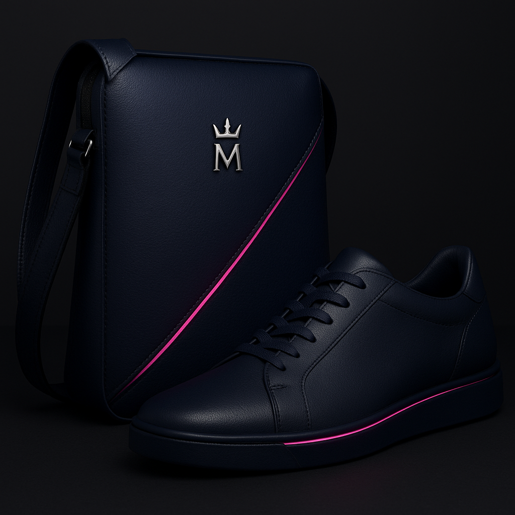 MAINCOON INFINITY™
SOLAR MAGENTA TRACE SET — LUXURY MEN’S DUO