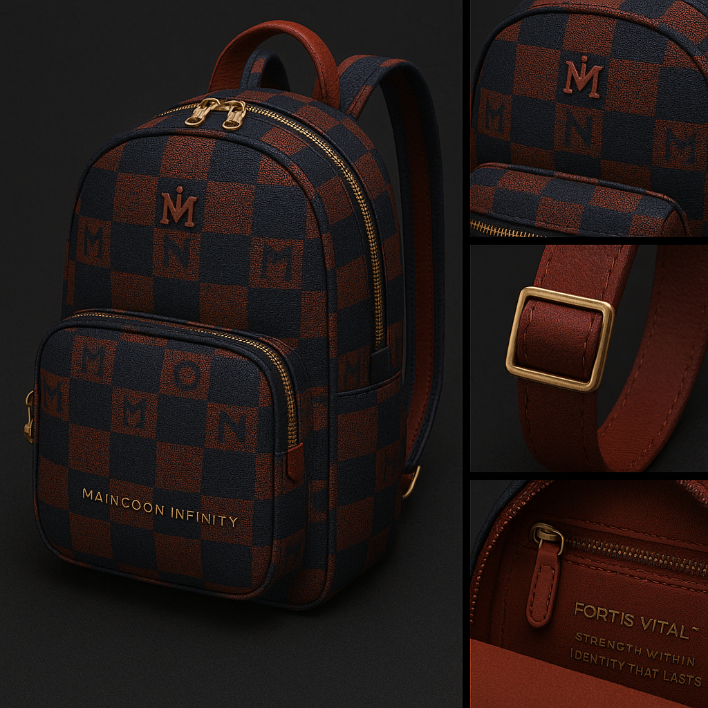 MAINCOON INFINITY™
COSMIC CHECKER MINI BACKPACK™