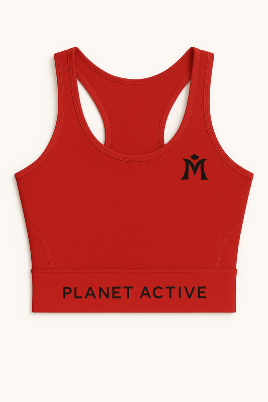 PLANETACTIVE™
SOLCORE™ BRA – Solar Ember Red Edition